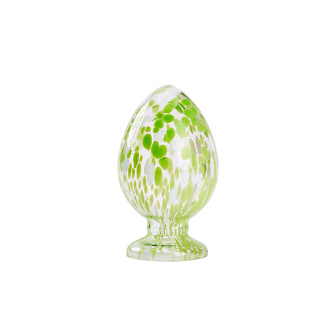 Honey Glass Easter Egg Green S