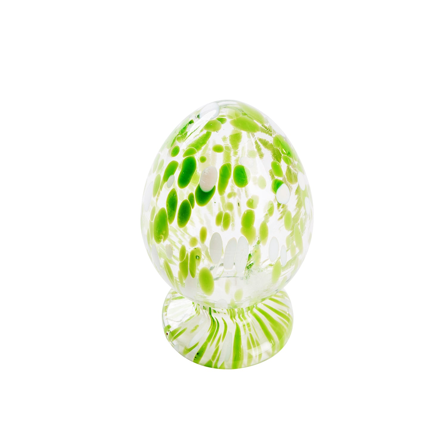 Honey Glass Easter Egg Green S