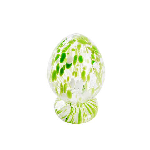 Honey Glass Easter Egg Green S