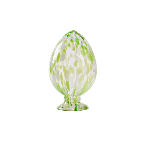 Honey Glass Easter Egg Green L