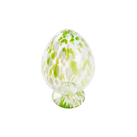 Honey Glass Easter Egg Green L