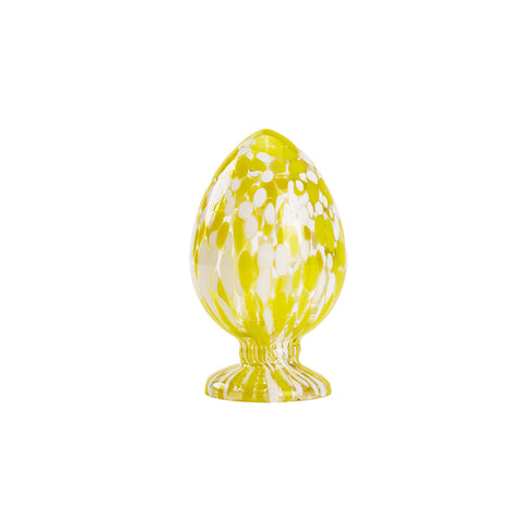 Honey Glass Easter Egg Yellow S