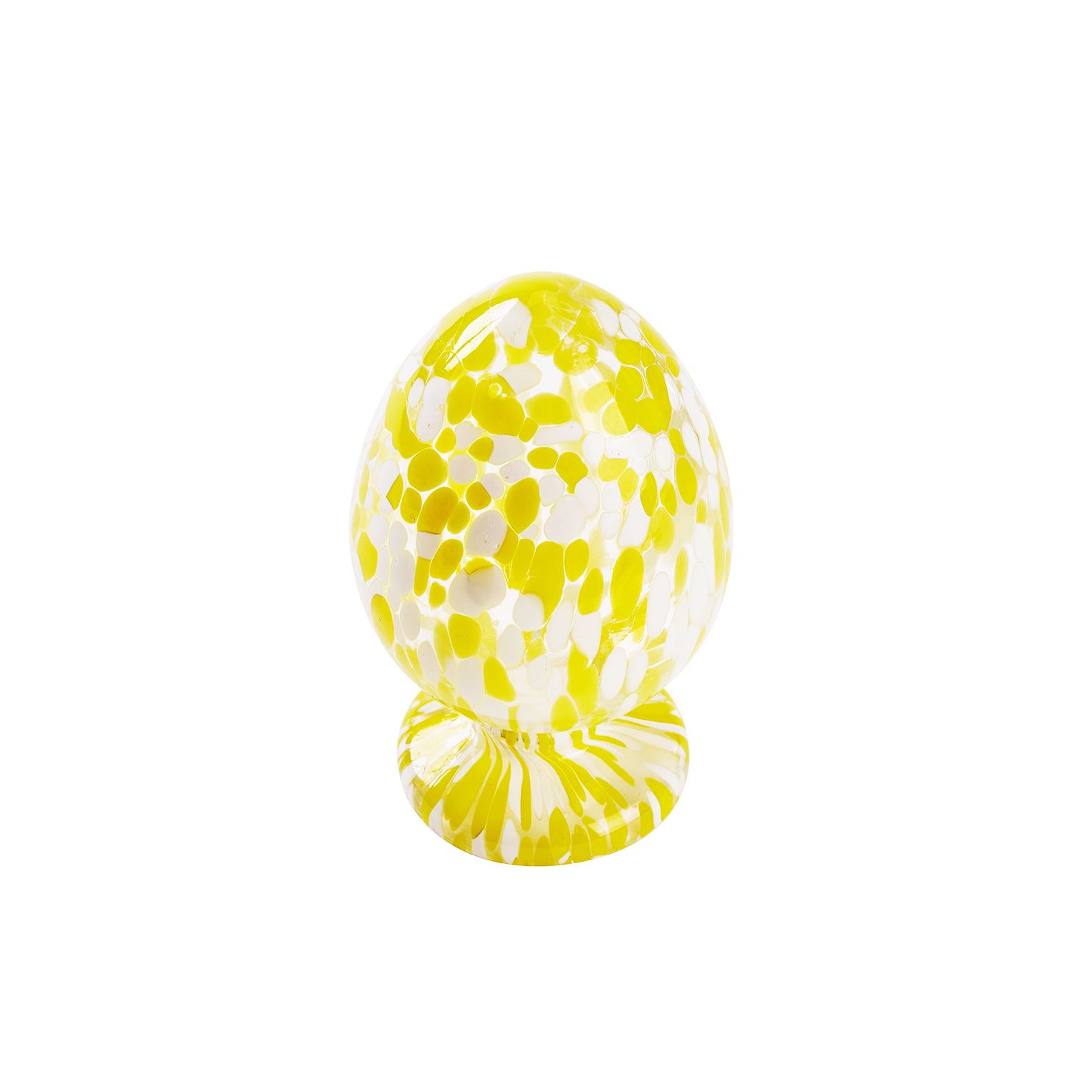 Honey Glass Easter Egg Yellow S