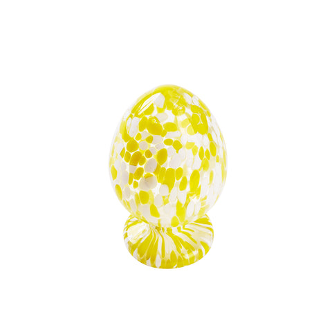 Honey Glass Easter Egg Yellow S