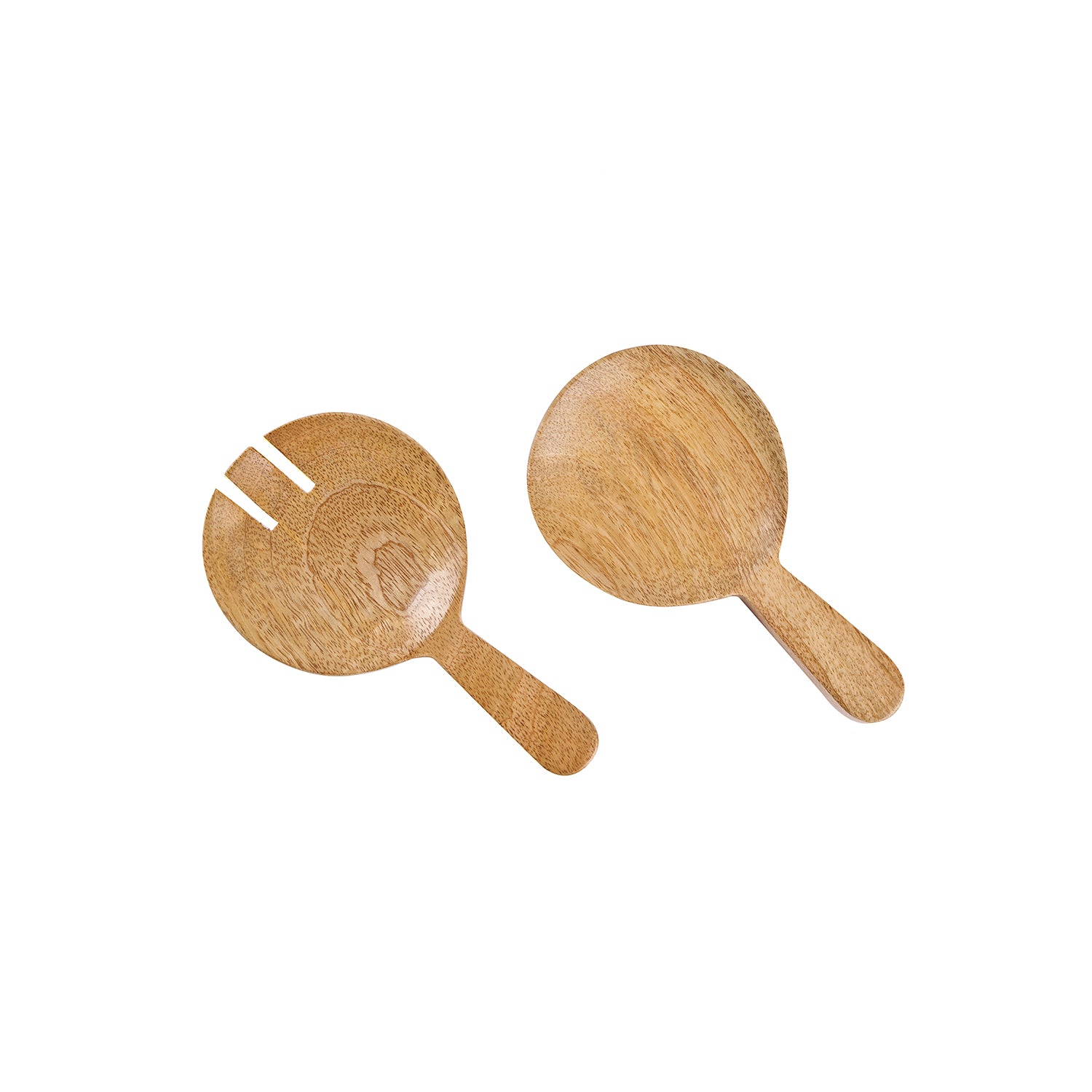 Dahlia Wooden Server Set