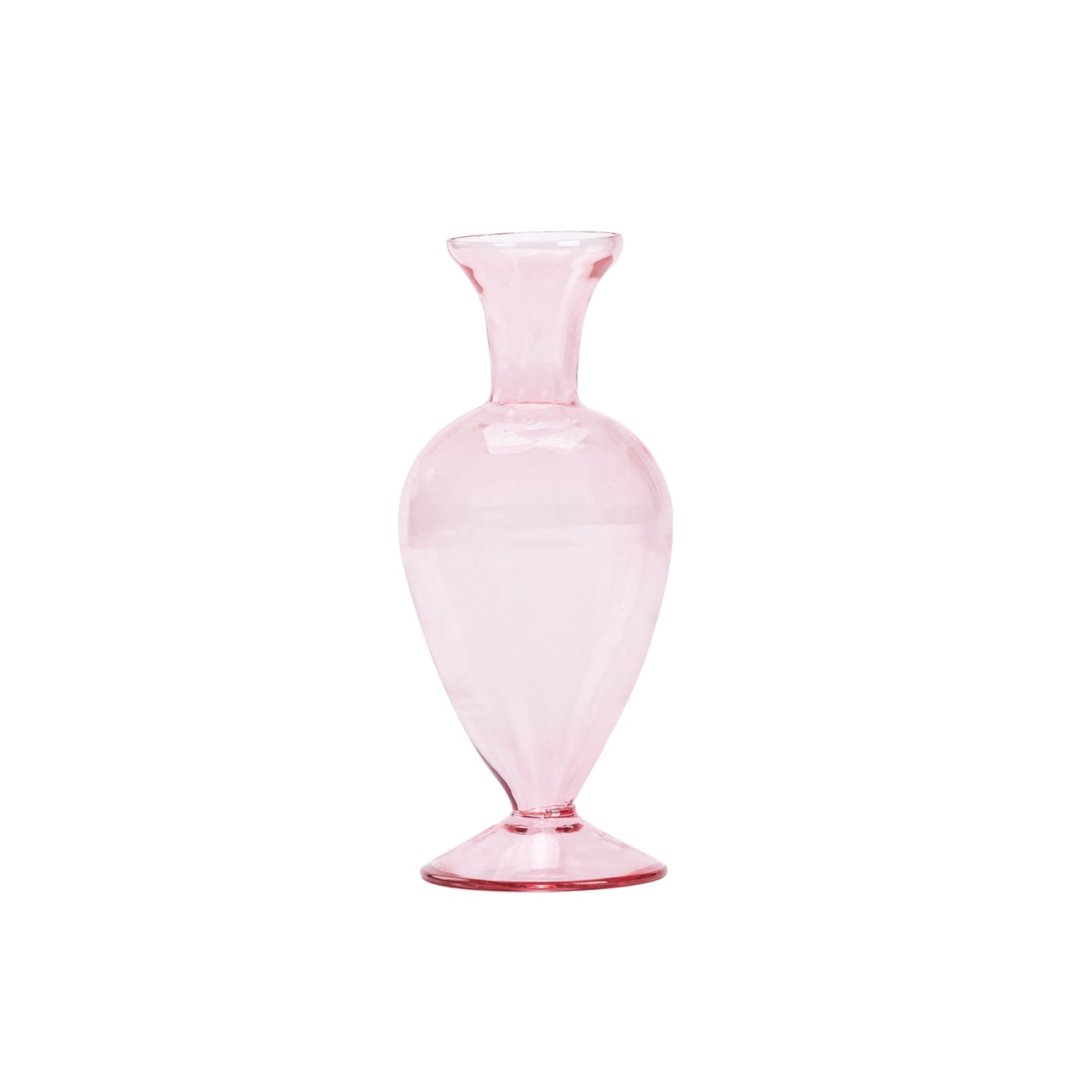 Isabella Heart Vase Peach