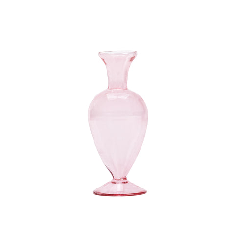Isabella Heart Vase Peach