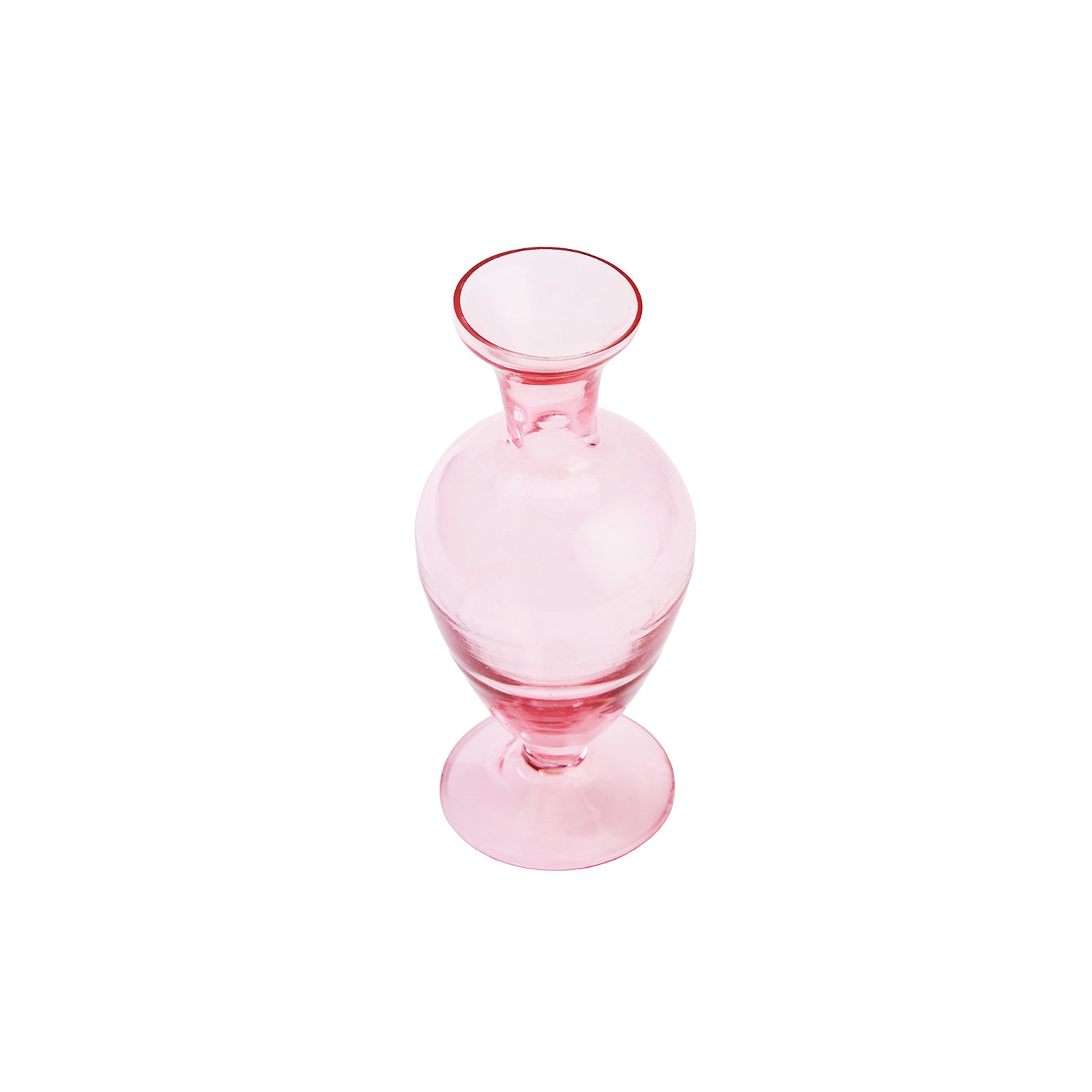 Isabella Heart Vase Peach