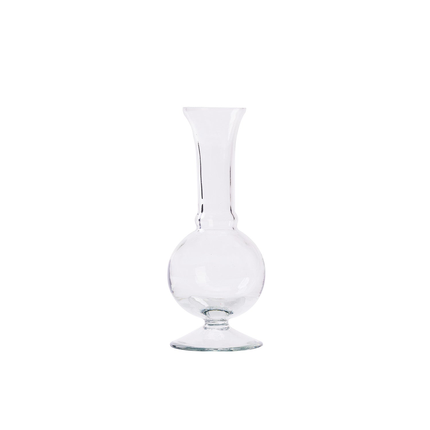 Isabella Belly Vase Clear