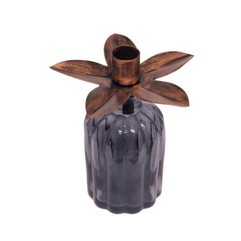 Clara Candleholder Grey