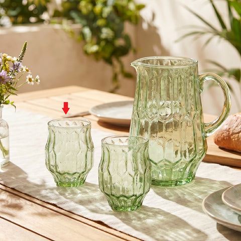 Clara Diamond Drinking Glass