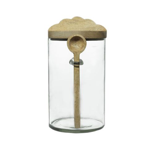 Nida Jar with Spoon L
