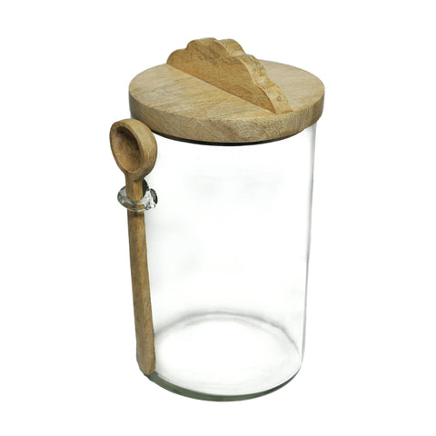 Nida Jar with Spoon L