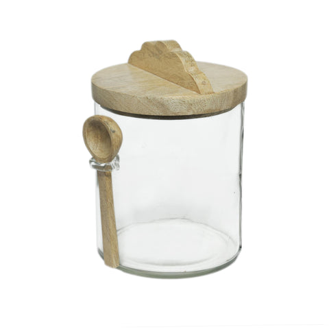 Nida Jar with Spoon S
