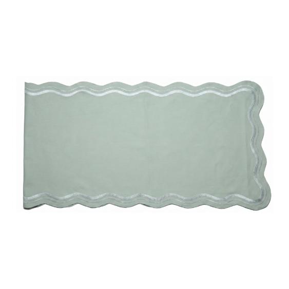 Leena Scallop Runner Green