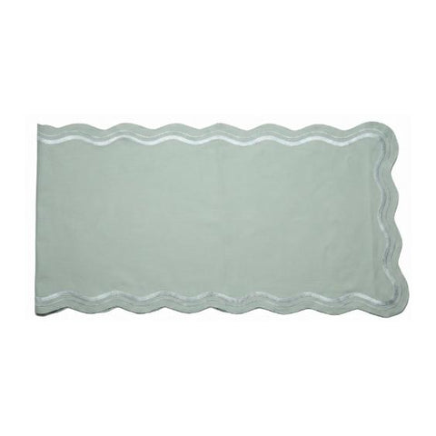 Leena Scallop Runner Green