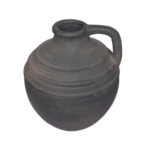 Nico Round Vase Grey