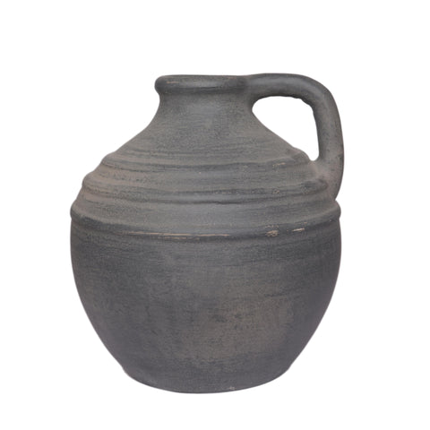 Nico Round Vase Grey