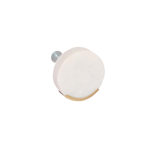 Asha Round Marble Doorknob